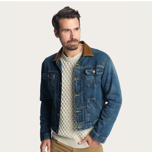 Frye Otis trucker Jean Jacket - Picture 7 of 8
